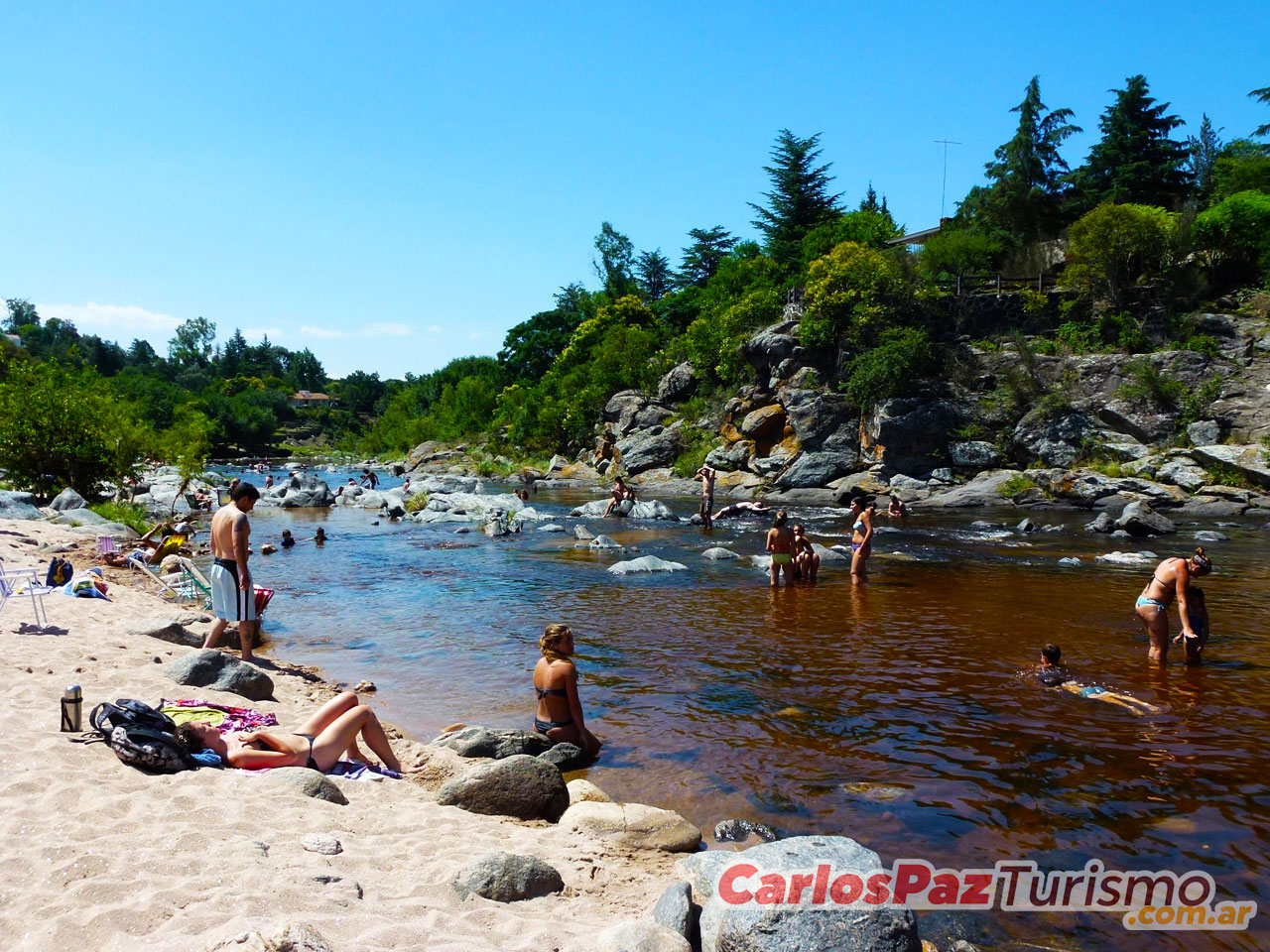 Playas de Tala Huasi - Imagen: Carlospazturismo.com.ar