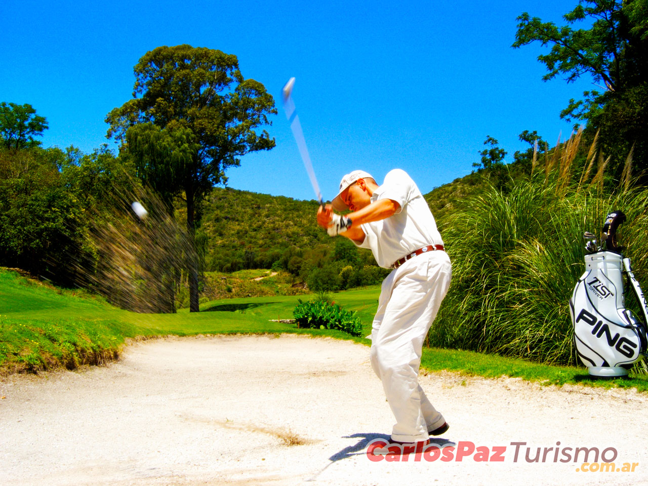Golf en Carlos Paz - Imagen: Carlospazturismo.com.ar